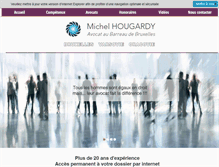 Tablet Screenshot of hougardy-law.com
